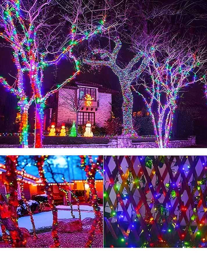 ☃️PACK Lleva 2 Paga 1🎄 170 Luces LED Solares Navideñas☃️