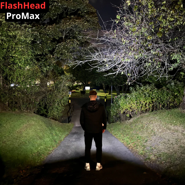 Cintillo LED FlashHead Pro Max - Manos Libres + Súper Potencia