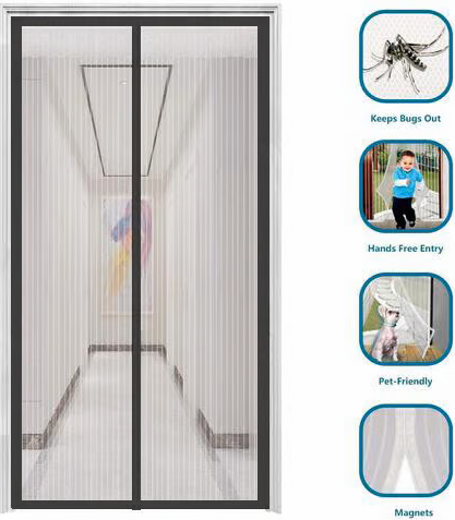 Puerta Mosquitera Magnética