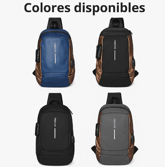 🎒UrbanShield - Mochila Antirobo🔐