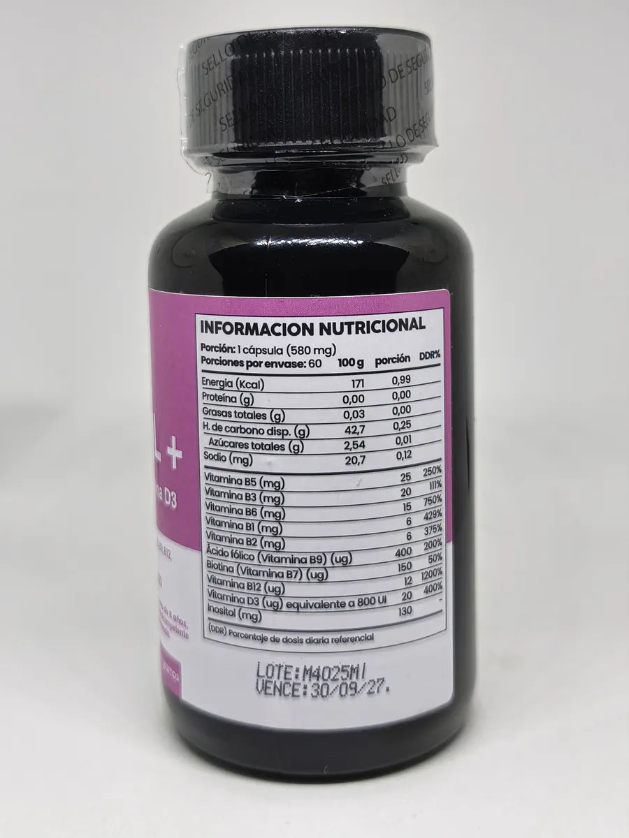 OvaHarmony™ – Inositol para bienestar femenino integral. 60 caps.