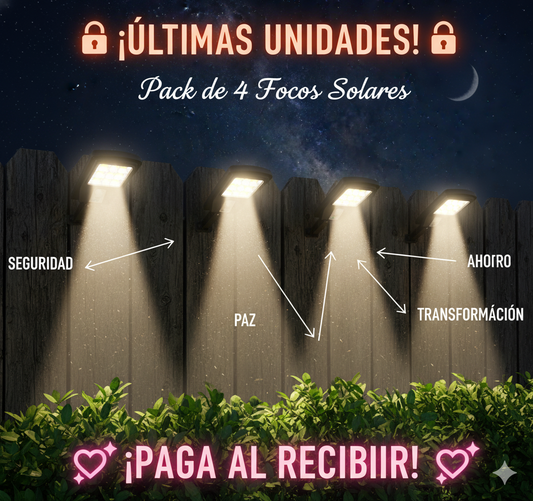 4 Focos Solares NightGuard