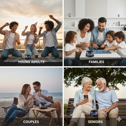 MagBoom Pro™– Sonido Portátil Que Va Donde Tú Vas