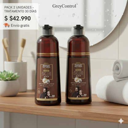 GreyControl™ – Shampoo Tratamiento Capilar de Uso Progresivo