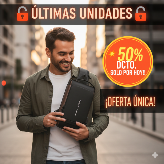 🎒UrbanShield - Mochila Antirobo🔐