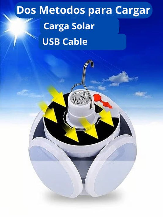 🔦 Lampara Solar🌞 Plegable